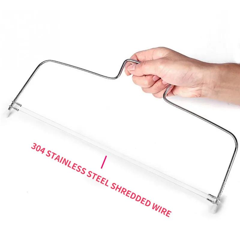 Double Line Cake Cut Slicer Kitchen Cooking Tool Cake Cutter Adjustable Stainless Steel Device Cake Decorating Baking Accessorie