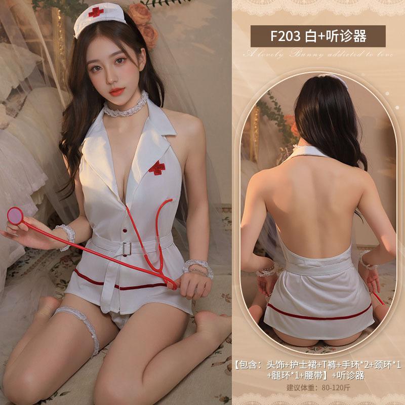 Sexy lingerie passion suit plus size nurse sexy teasing uniform cute emotional fun lingerie sexy