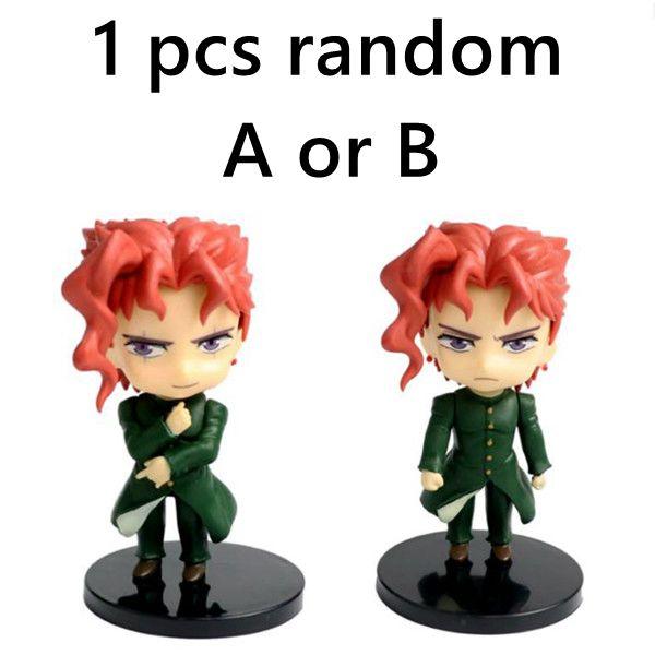 1 шт. Аниме JOJO's Bizarre Adventure Золотой Ветер Фигурки Действия Куджо Джотаро Наранча Гирга Джорно Джованна ПВХ Модель Детская Игрушка