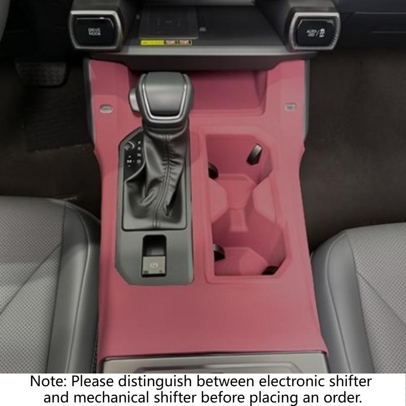 For Toyota RAV4/Wildlander 2026 Silicone Center Console Panel Cup Holder & Gear Shift Mat Protective Interior Car Accessories