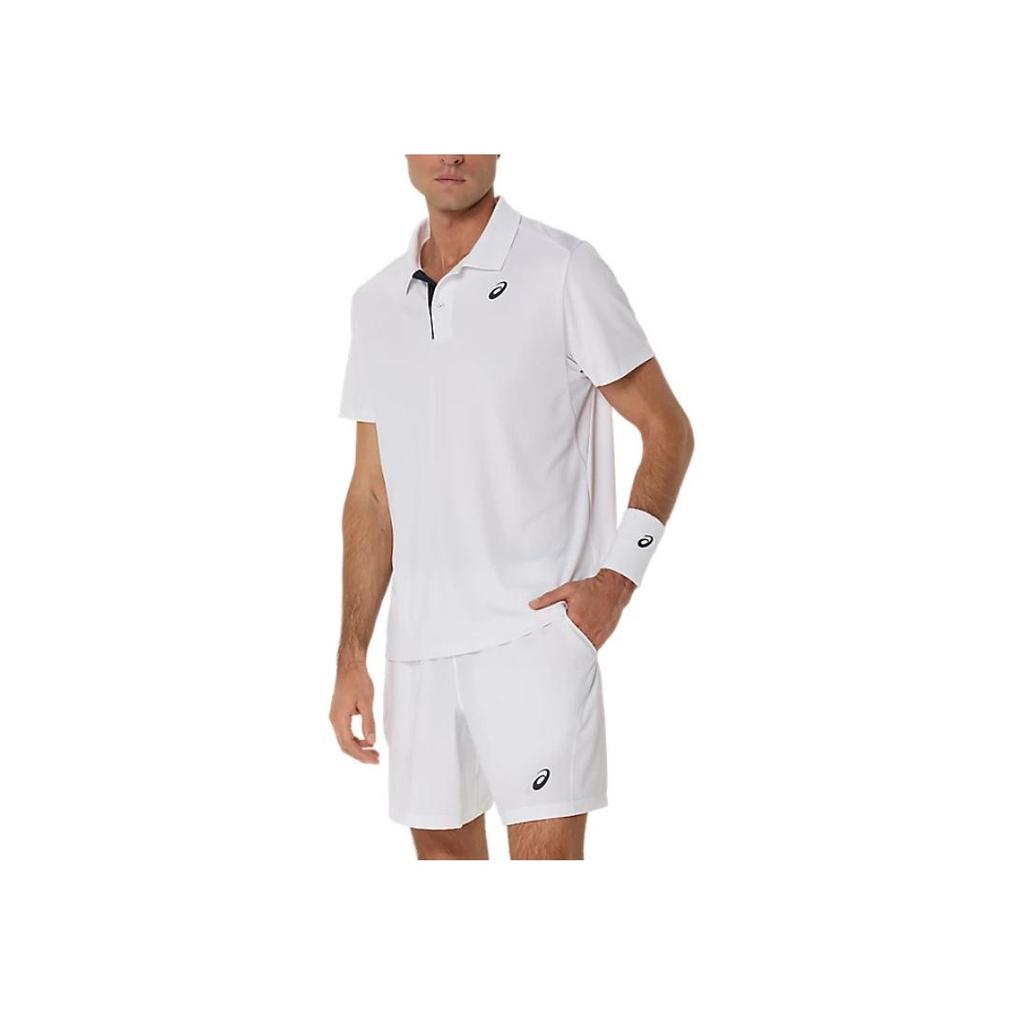 Новые мужские поло ASICS Белые 2041A340-100