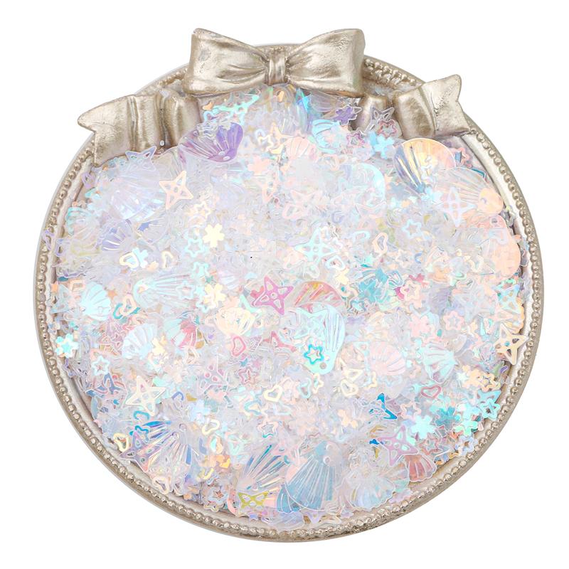 20g/Bag Mixed Shapes Loose Sequins for Nail Decoration Art Craft DIY Scrapbooking Garment Sewing Accessories