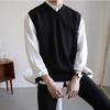 2023 Men's Trendy V-Neck Sleeveless Knit Sweater Vest