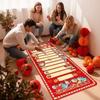 Gift Marker Pen New Year Game Carpet DIY Floor Rolling Game Props  Activity Decoration Supplies