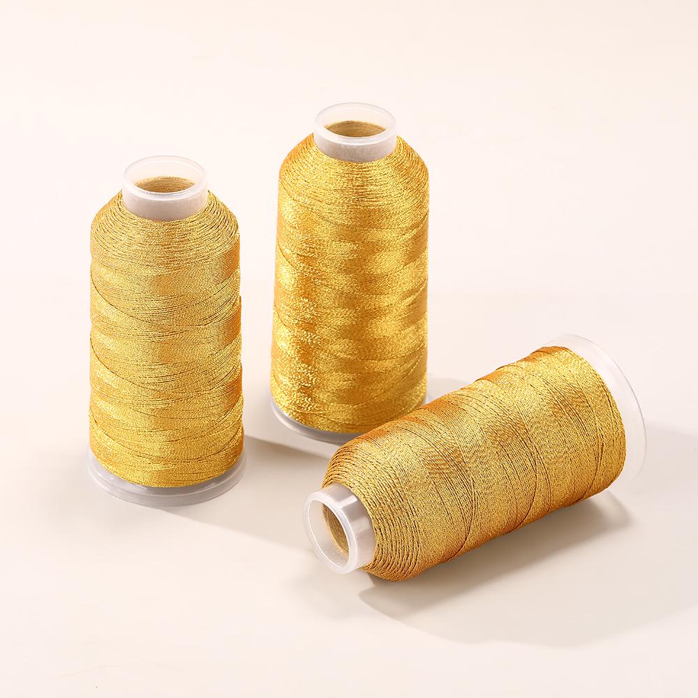 Янь Чуань Золотые и Серебряные Нити: Сделай сам Золотой шелк и нити для плетения для изделий ручной работы