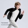 Moodytiger Kids' Stand-Collar Windproof Sports Jacket