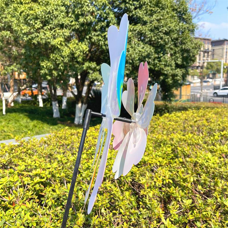 1 шт. Подсолнух/Бабочка ветряная мельница вертушка красочные блестки ветряная мельница переноска кемпинг пикник украшение для дома сад