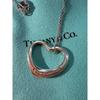 Б/у Tiffany & Co. Ожерелье «Открытое сердце» Tiffany