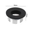 Copper Sink Basin Faucet Round Overflow Cover Bathroom Hole Cap Insert Chrome Ring