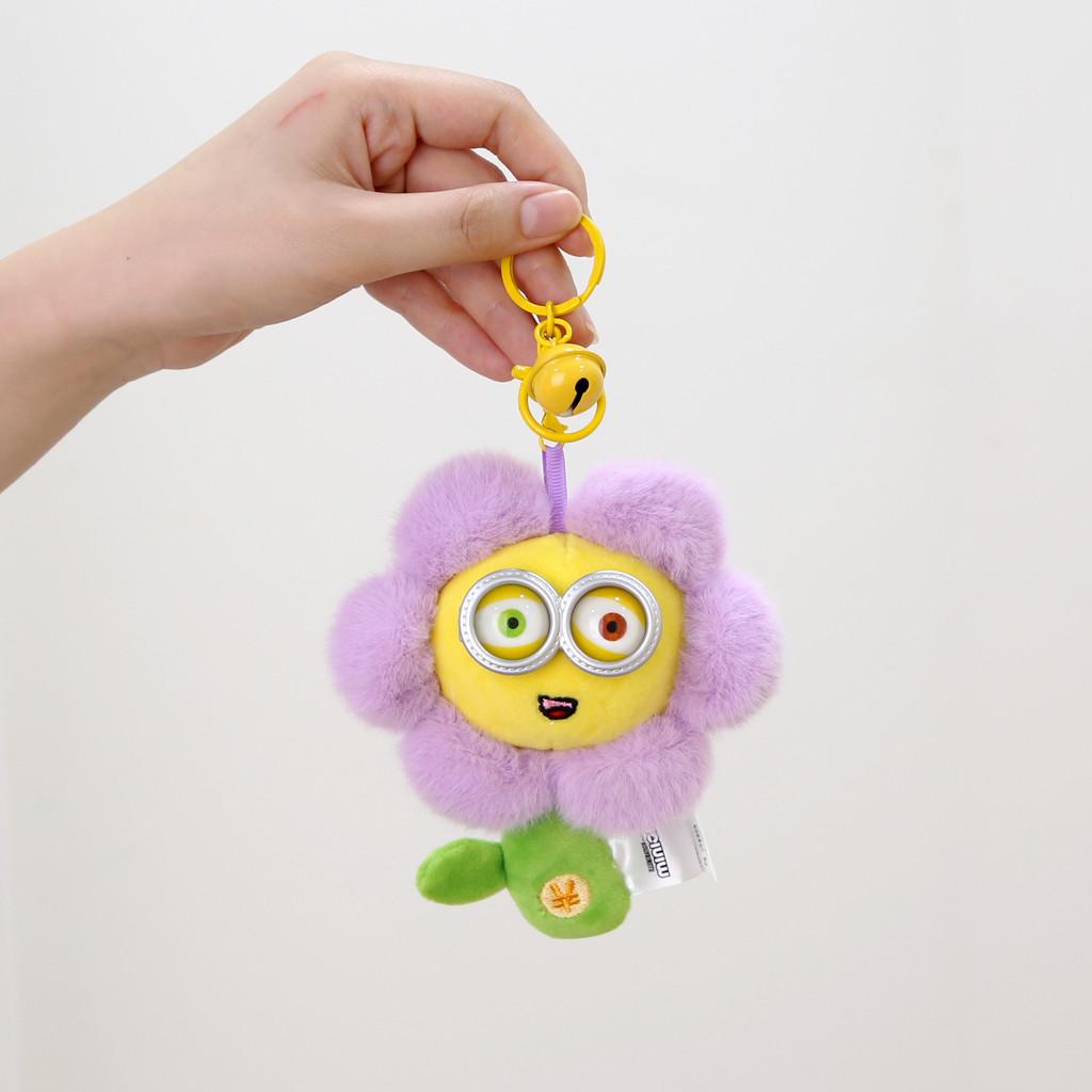 Очаровательный плюшевый брелок-игрушка Миньоны Гадкий Я, кукла для рюкзака для детей