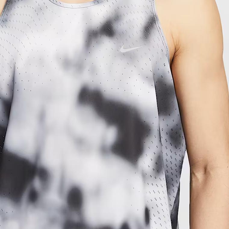 Nike Dri-FIT ADV Breathe Удобный Универсальный Простой Модный Свободный Майка Мужские Топы Черный Белый HJ4147010