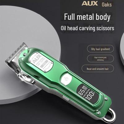 Электрическая машинка для стрижки волос Oaks: Профессиональный салонный триммер для волос и бритвенный инструмент для домашнего использования