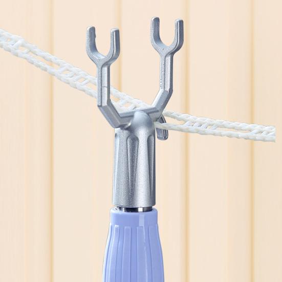 Штанга для одежды из нержавеющей стали U-образная вилка выдвижная телескопическая штанга крючок для подвешивания одежды с большой грузоподъемностью складная вешалка для одежды