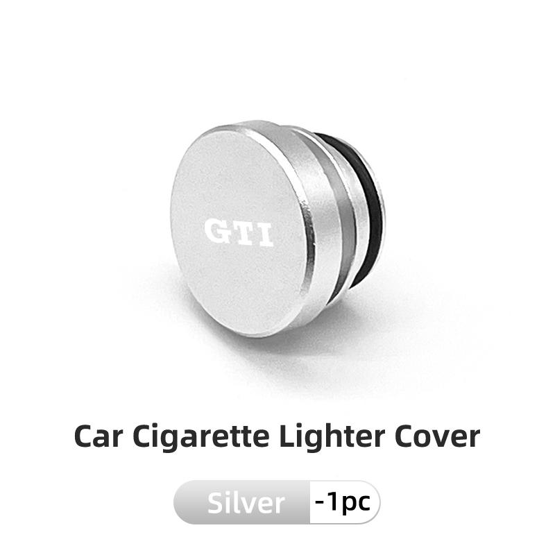 LMN1 2026 Hot VOLKSWAGEN Car Aluminum Cigarette Lighter Button Plug Dust Cover For VW Golf GTI Jetta mk5 mk6 CC Golf 5 7 Tiguan Sciro