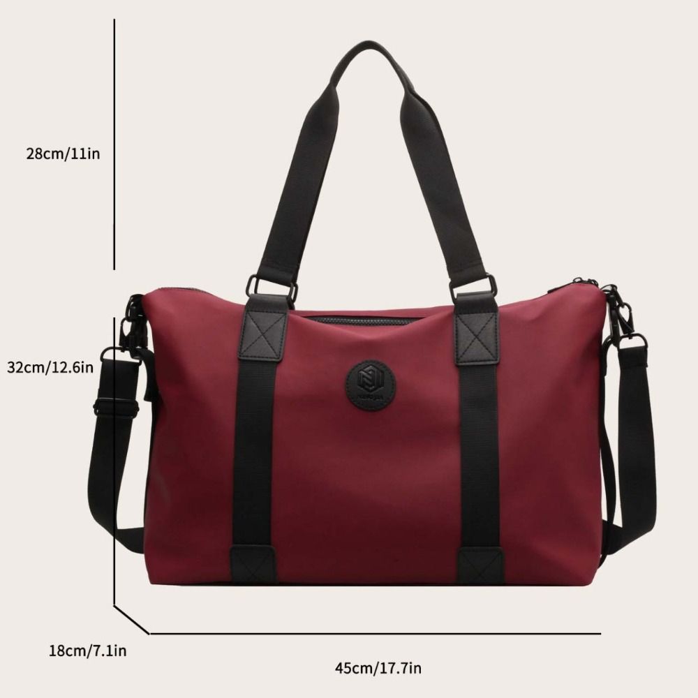 Lightweight Sports Fitness Bag Waterproof Gym Bag Short-distance Travel Handbag  Business