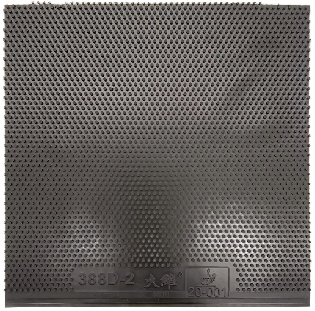 DAWEI 388D-2 OX Long Pimple Rubber Hot Sale Factory Price Table Tennis Product Professional Rubber