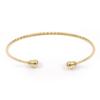 [R5052] - Gold Plated 'Cléopatra' Bracelet - 56 Mm - 5 Mm (diamond)
