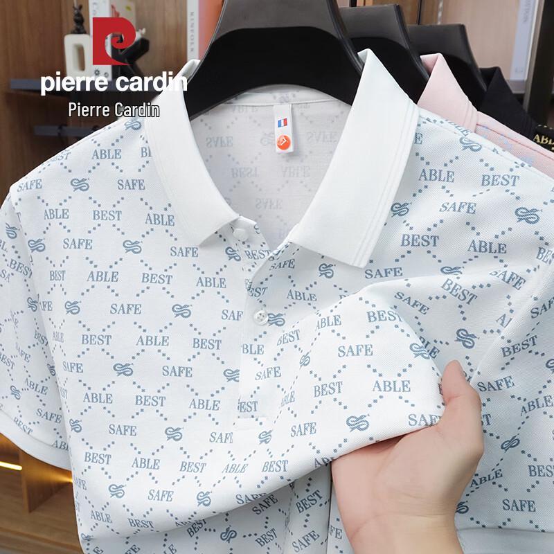 Pierre Cardin Мужская пике-поло с принтом