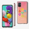 Милый чехол для телефона с логотипом Genshin Impact для Samsung A51 A71 A21S A12 A11 A31 A41 A01 A03S A13 A33 A73 A53 A52 A32 5G A23 Прозрачная крышка
