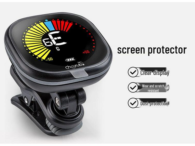 Little Angel High-Precision Rechargeable Tuner for Guitar, Ukulele, and Violin