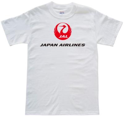 Футболка с логотипом авиакомпании JAL Japan Airlines