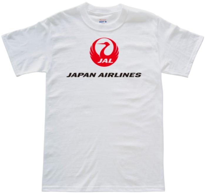 Футболка с логотипом авиакомпании JAL Japan Airlines