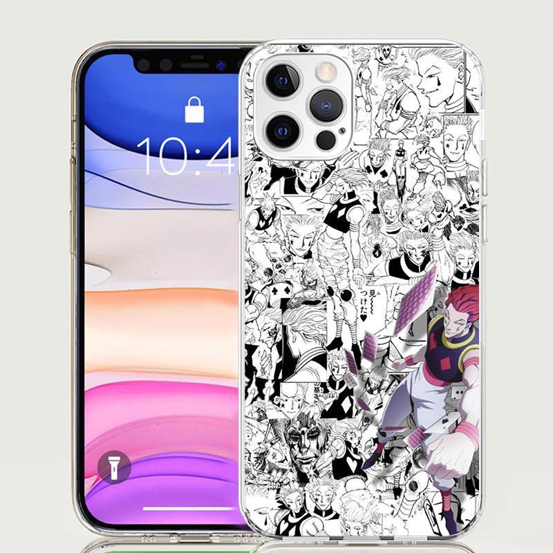 Чехол для телефона с аниме Hunter X HXH для iPhone 17 Air 16 15 Plus 11 14 Pro Max 13 Mini 12 7 8 + SE Узор Арт Индивидуальная Крышка 17 Air