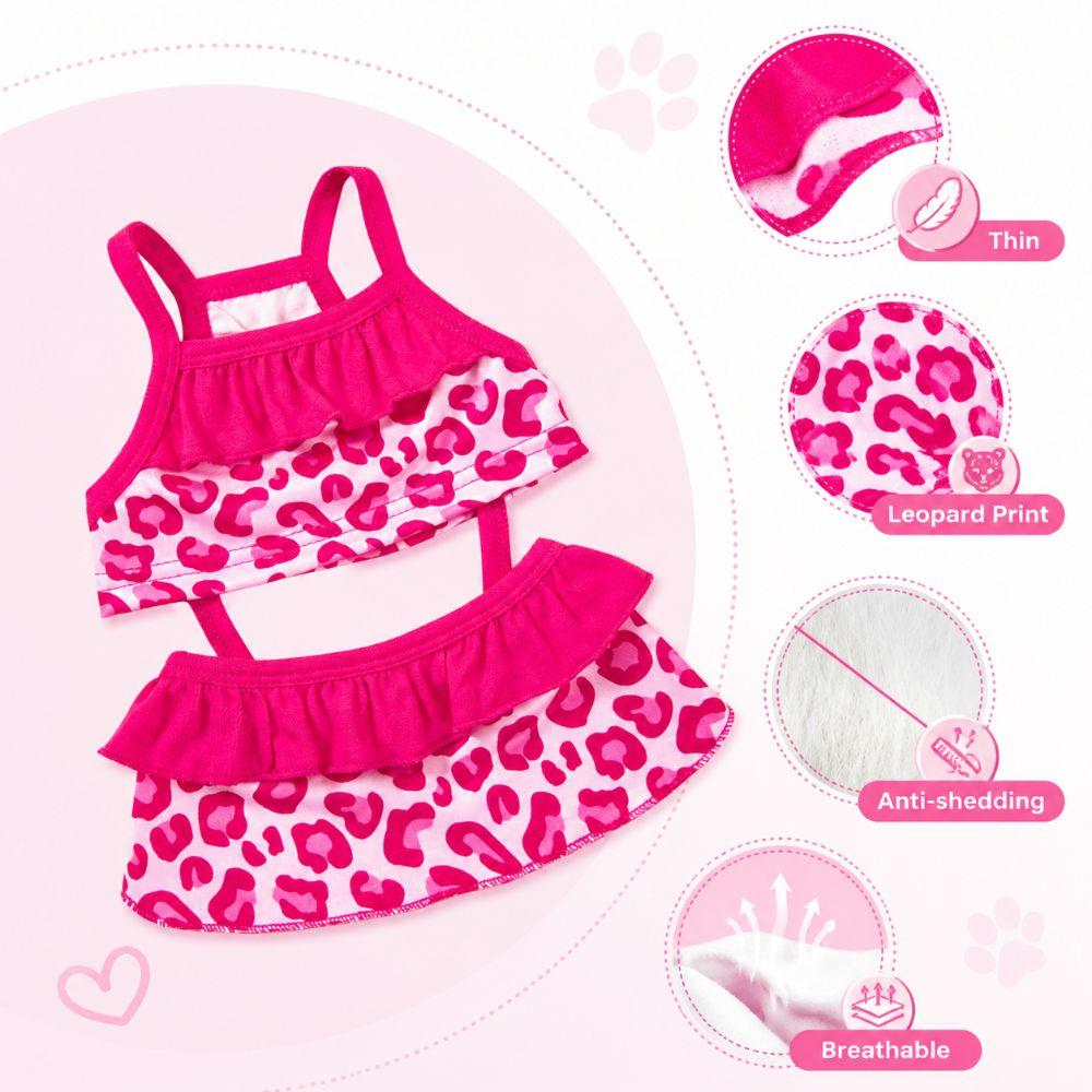 Thin Cat Dog Swimsuit Vest Anti-shedding Pet Slip Dress Unique Dog Bikini Skirt  Cat Dog Clothing