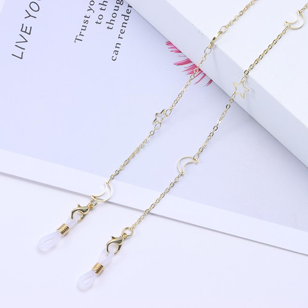 Fashion Anti-lost Neck Straps Sunglasses Chain Alloy Eyeglasses Chains Punk Jewelry Mask Lanyards