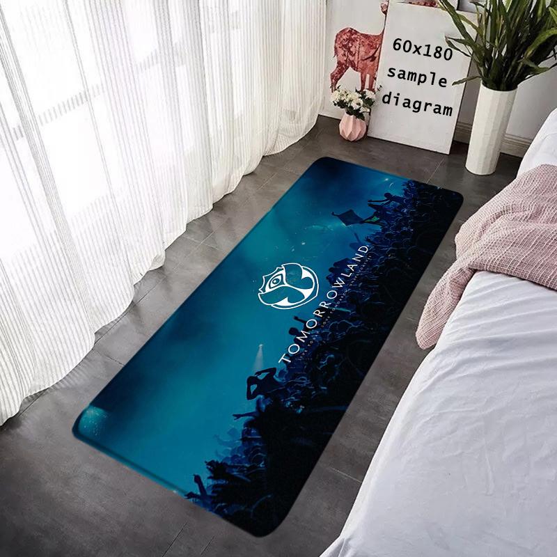 Entrance Doormat Balcony Rugs TOMORROWLAND Music Festival Living Room Carpet Foot Mats Floor Mat Ideal Gifts Non-slip House Rug