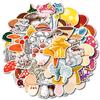 50 Personalized Cute Anthropomorphic Mushroom Graffiti Stickers Children'S Cartoon Decorative Stickers
