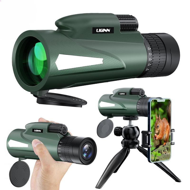 Factory Direct Supply Monocular Telescope 10-30X50 Continuous Zoom HD Outdoor Mobile Phone Camera Telescope