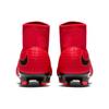 Nike Hypervenom Phelon 3 DF FG Высокие Прочные Легкие Футбольные Бутсы Мужские Футбольные Бутсы Красные Черные 917764-616