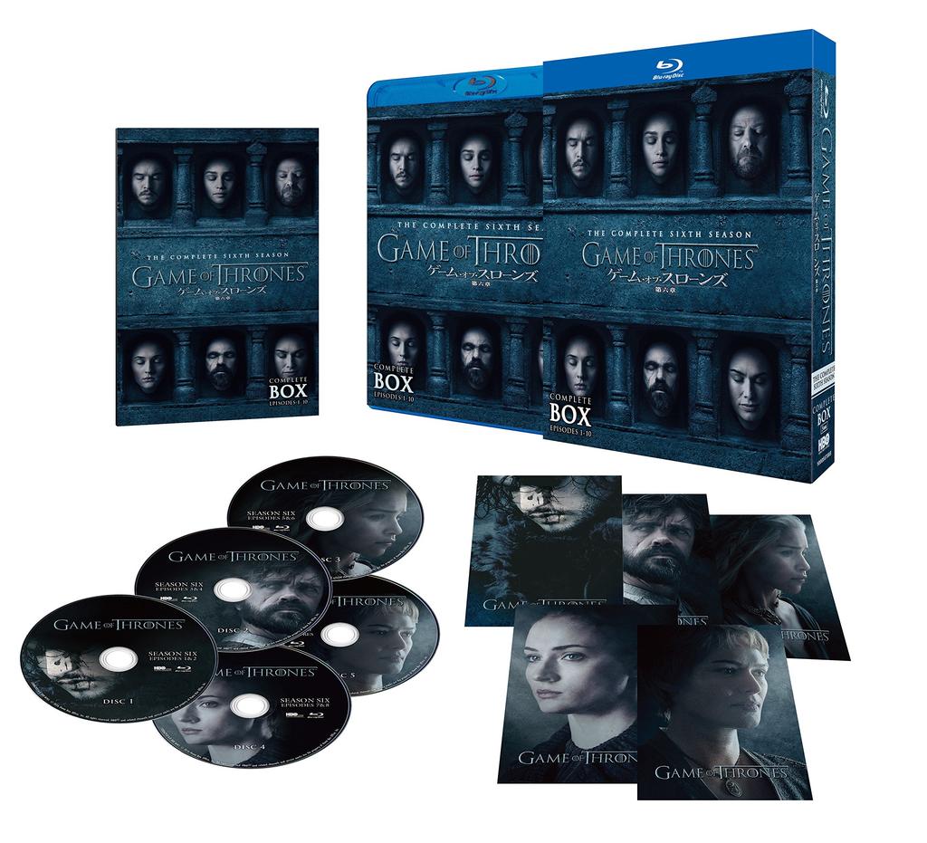 Game of Thrones Season The Winds of Winter Complete Box 6 Blu-ray (5-Disc Set) [Blu-ray]