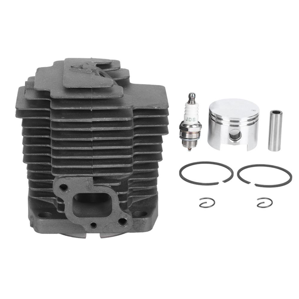 Dark Grey Cylinder Piston Kit Metal Piston Gaskets Kit for KAWASAKI KBH48A HA048J-AS50 TH48