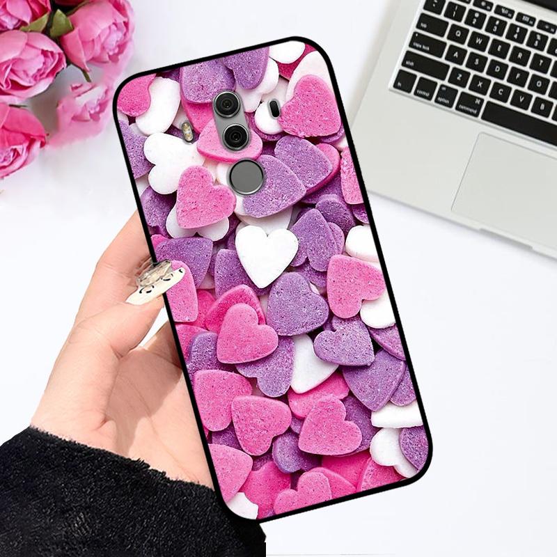 Чехол для Mate 10 Pro Mate10 ТПУ Мягкий Силиконовый Чехол для Телефона Для Huawei Mate 10 Lite Модный Ударопрочный Funda Nova 2i Бампер Милый