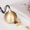 Retro Water Droplet Bell Copper Wind Chip Pendant Garden Corridor Hanging Wind Chime Creative Home Jewelry Decor