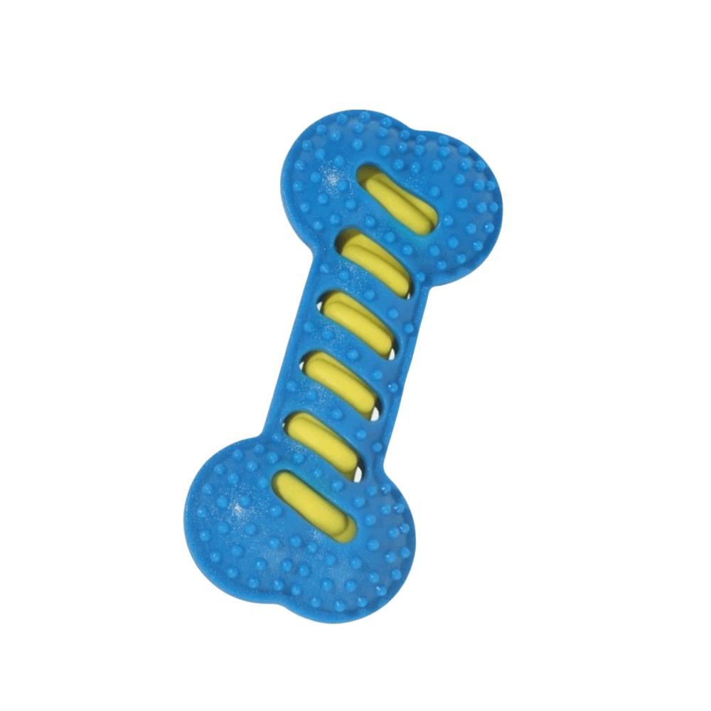 Интерактивная палка для питомца, устойчивая к укусам, жевательная игрушка для собаки, издающая звук, долговечная, игрушка для чистки зубов, форма кости, молярная палка для собаки, дрессировка