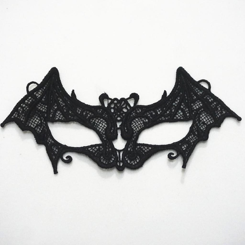Черная кружевная маска для глаз королевы на Хэллоуин или костюмированные вечеринки