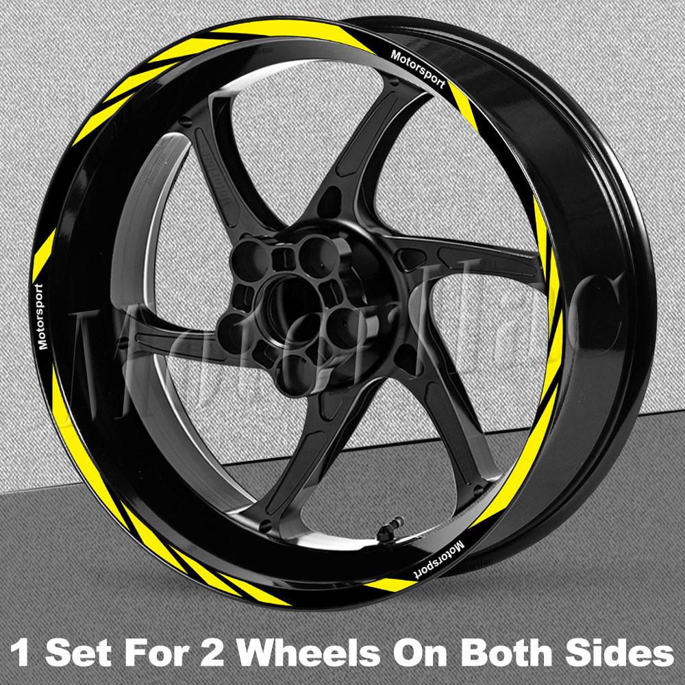 Наклейка на колесо мотоцикла 17'' Декаль на обод Полосатая лента Аксессуары Для S1000XR/RR F900/800R S1000R F900XR nine t R 1200R G310R