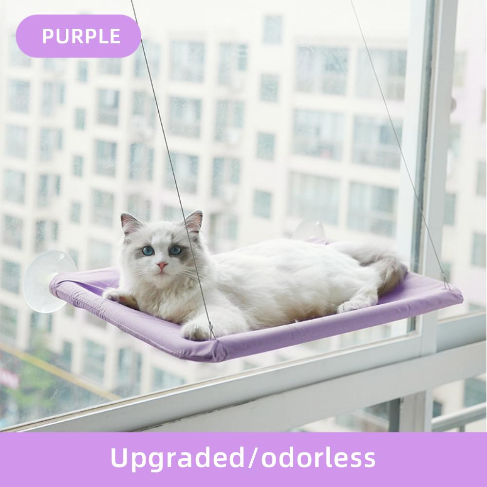 Cute Pet Hanging Beds Bearing 20kg Cat Sunny Window Seat Mount Pet Cat Hammock Comfortable Cat Pet Bed Shelf Seat Beds