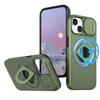 Роскошный военный магнитный чехол-слайдер для защиты камеры для iPhone 16 15 14 13 12 11 Pro Max Plus X XS XR SE 8 7 с кольцом-подставкой