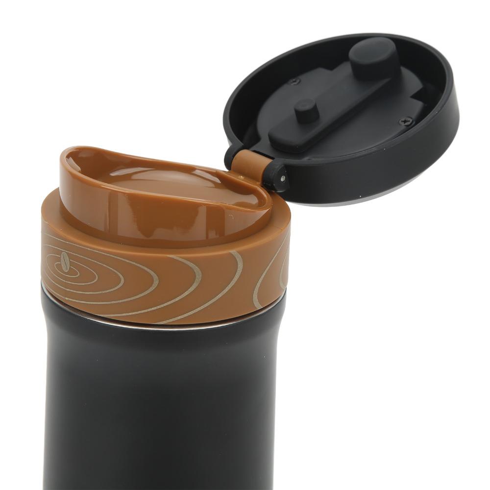 Double Wall French Press Coffee Maker Vacuum Insulated Travel Coffee Maker  Hiking