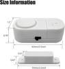 1Pcs Magnetic Sensors Independent Wireless Home Window Door Entry Burglar Security Alarm System