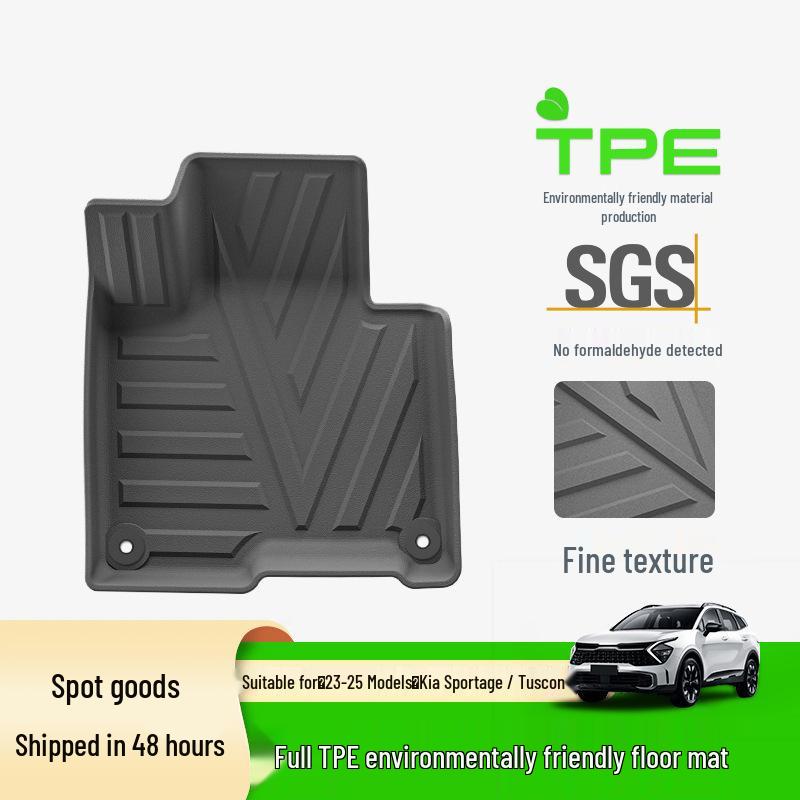Eco-Friendly TPE Floor Mats for 2023-2025 Kia Sportage PHEV