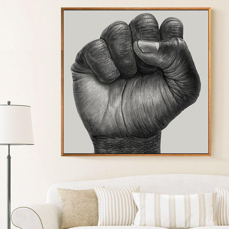 Diamond Painting "We're Strength Fist" Animal Diamond Embroidery Cross Stitch Needlework