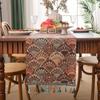Thickened Jacquard Table Runner Vintage Table Cover Home Decoration Tablecloth  Festival