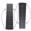 Комплект гибких солнечных панелей 100 Вт Монокристаллический кремний Солнечное оборудование для улицы для автодома, кемпинга