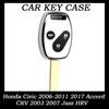 New 2 3 Buttons TPU Remote Car Key Case Cover for Honda Civic 2006-2011 2017 Accord CRV 2003 2007 Jazz HRV Protector Shell Fob