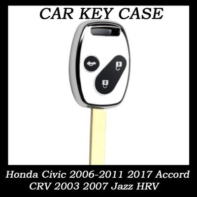 Новый 2 3 кнопки ТПУ чехол для пульта автомобильного ключа для Honda Civic 2006-2011 2017 Accord CRV 2003 2007 Jazz HRV Защитная оболочка Брелок